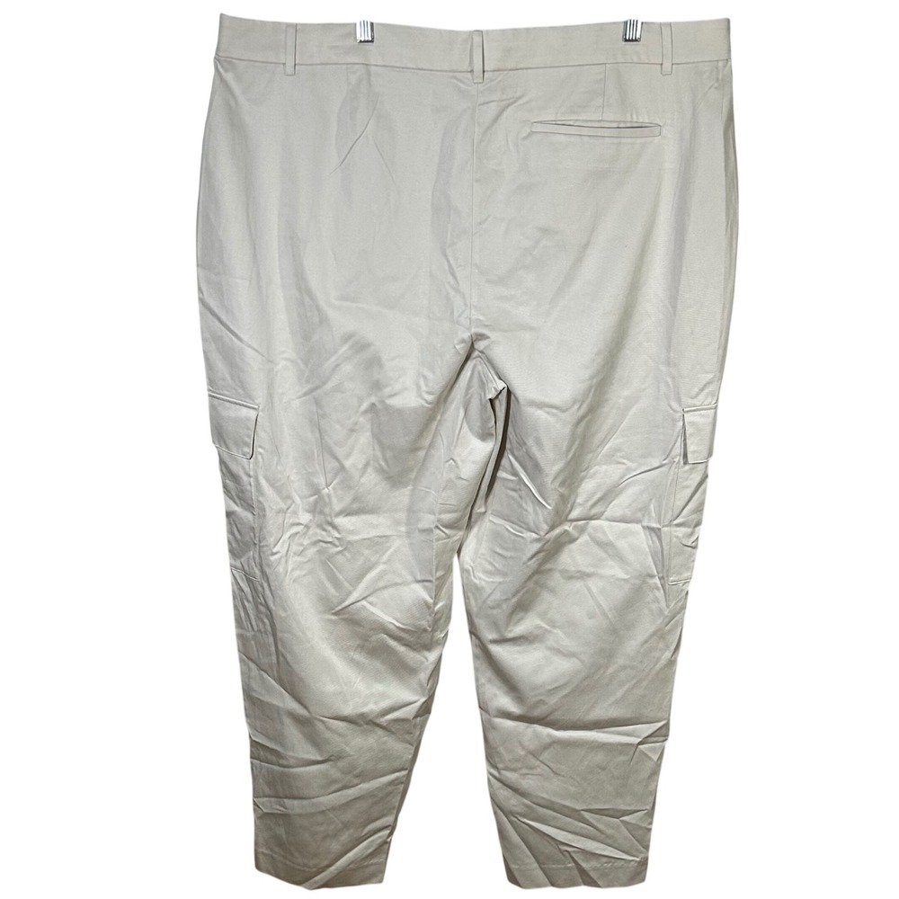 Old Navy Women's Pants Taylor Straight Trouser Cargo Size 2X Extra High Rise New - Picture 11 of 12